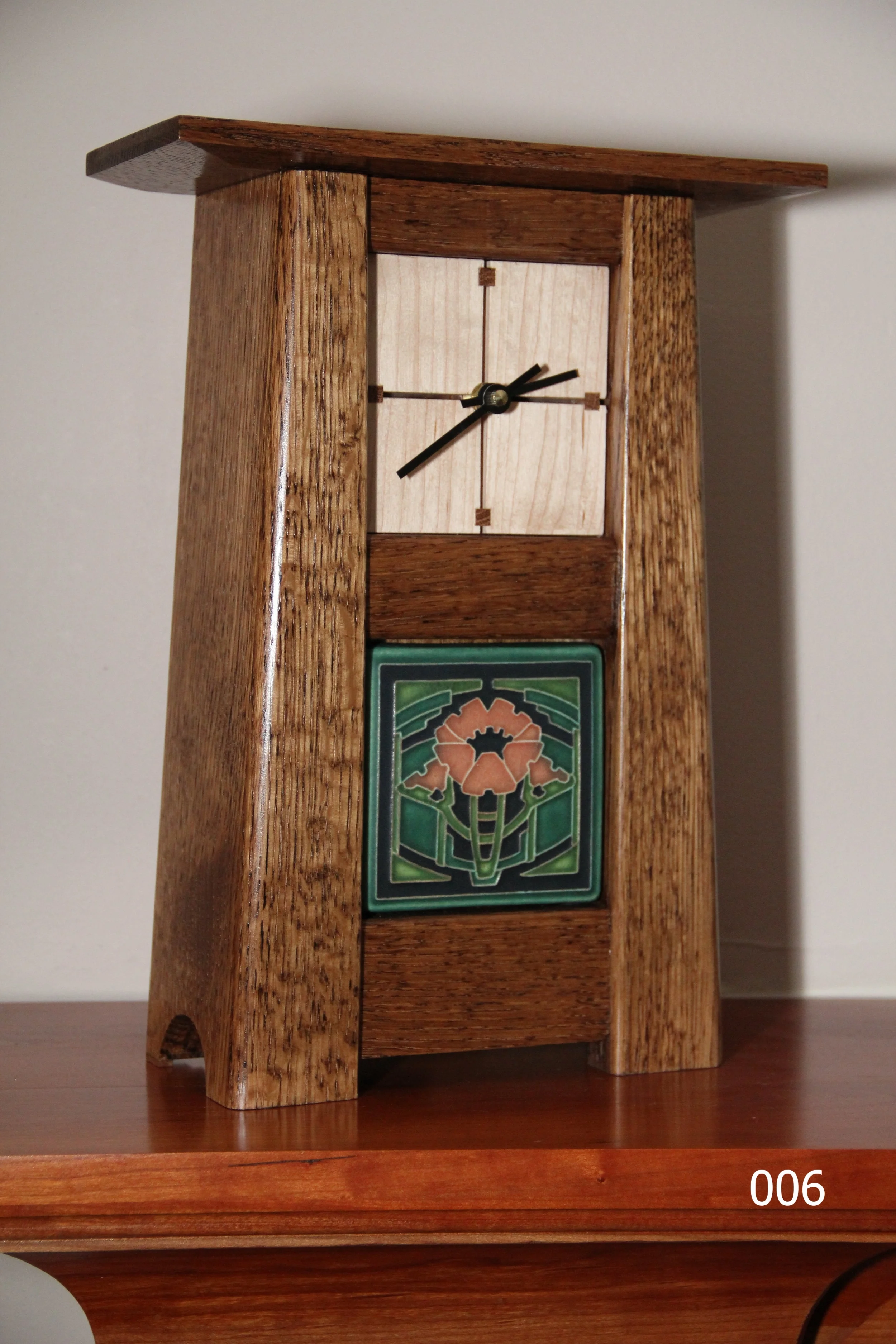 Craftsman Style Mantle Clock