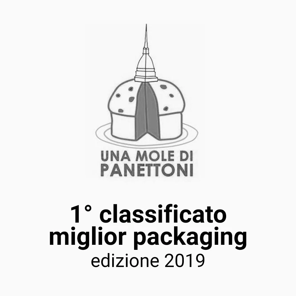 / Il panettone d&amp;g patisserie primo classificato come miglior packaging a Una Mole di Panettoni