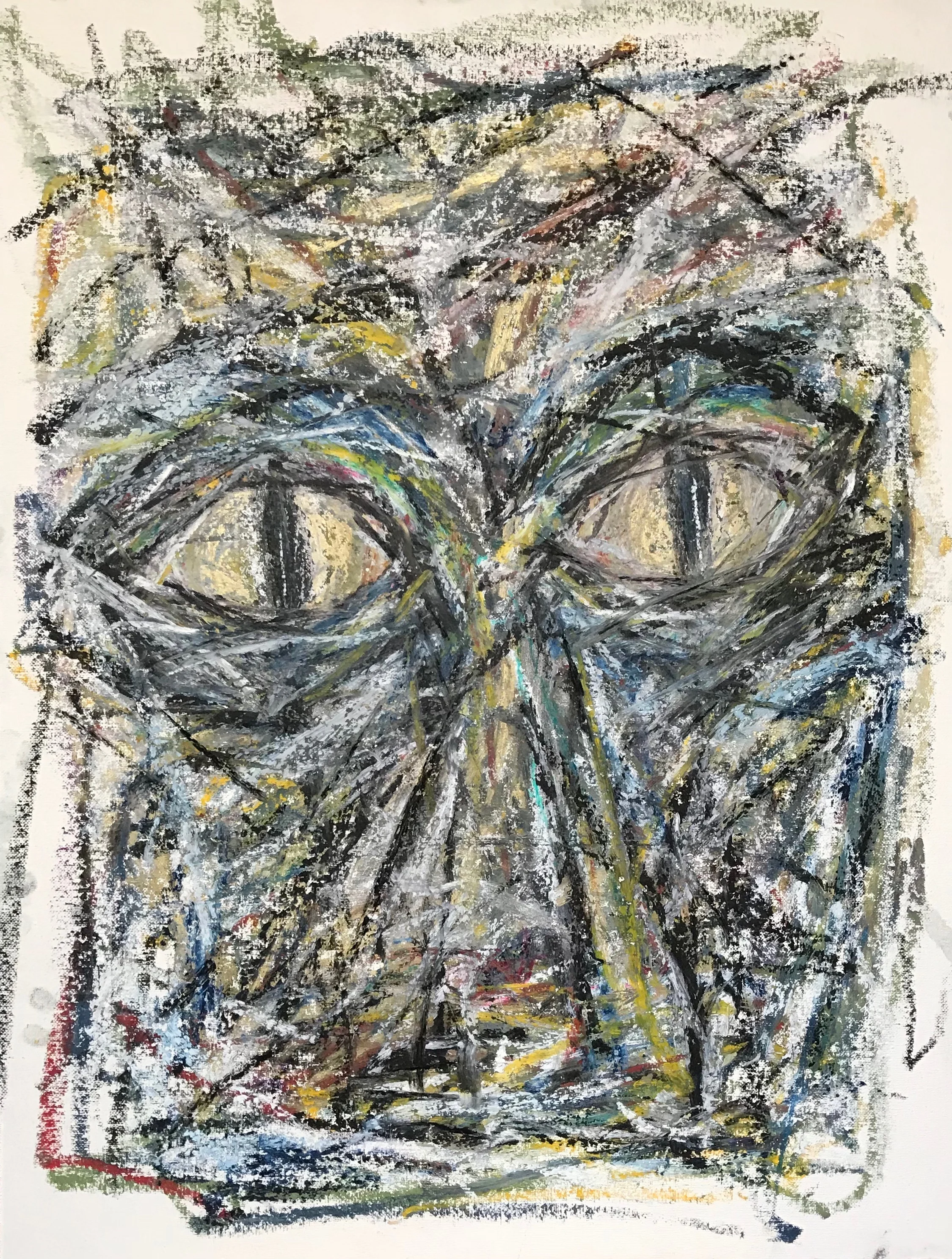 ACRYLIC CHALK ON CANVAS BOARD
