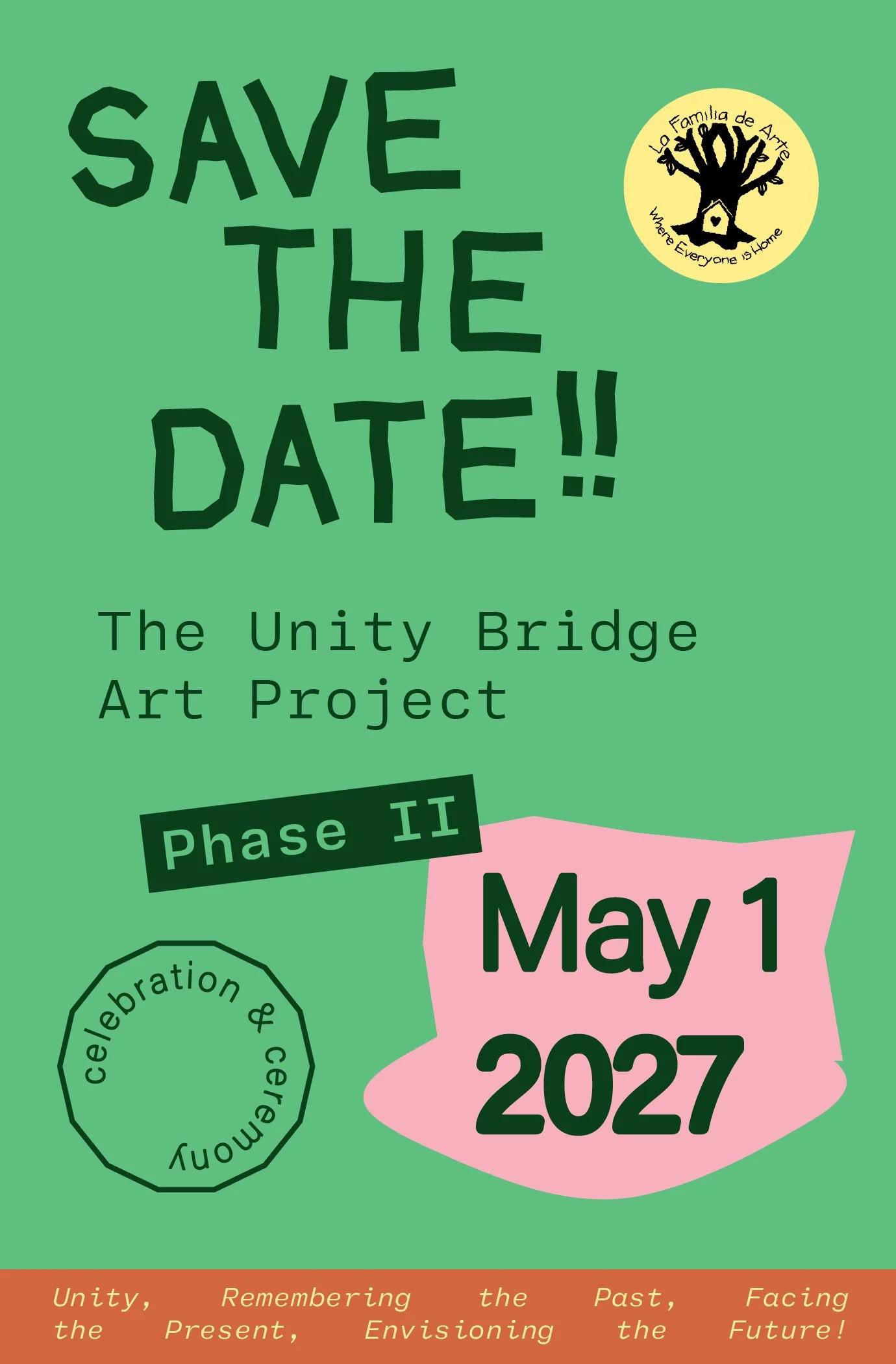 Unity Bridge Art Project Phase II Celebration &amp; Ceremony