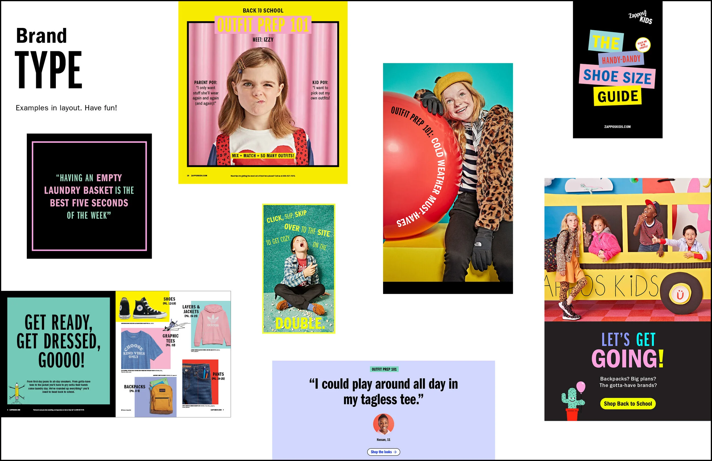 Brand Guidelines Zappos Kids Eplett Design