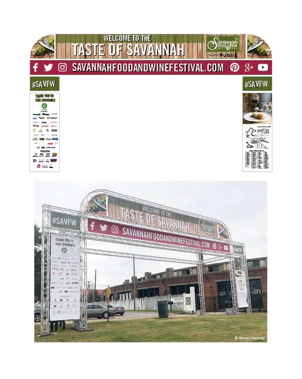 Taste of Savannah Archway