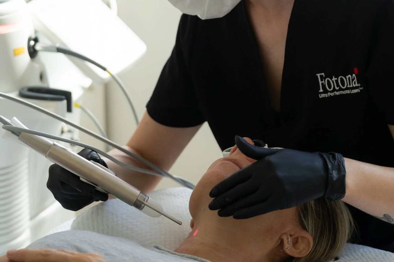 Fotona 4D anti-aging facelift laser treatment at ANSO Med Spa Koreatown NYC
