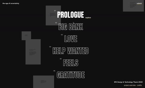 Conceptual Explorations