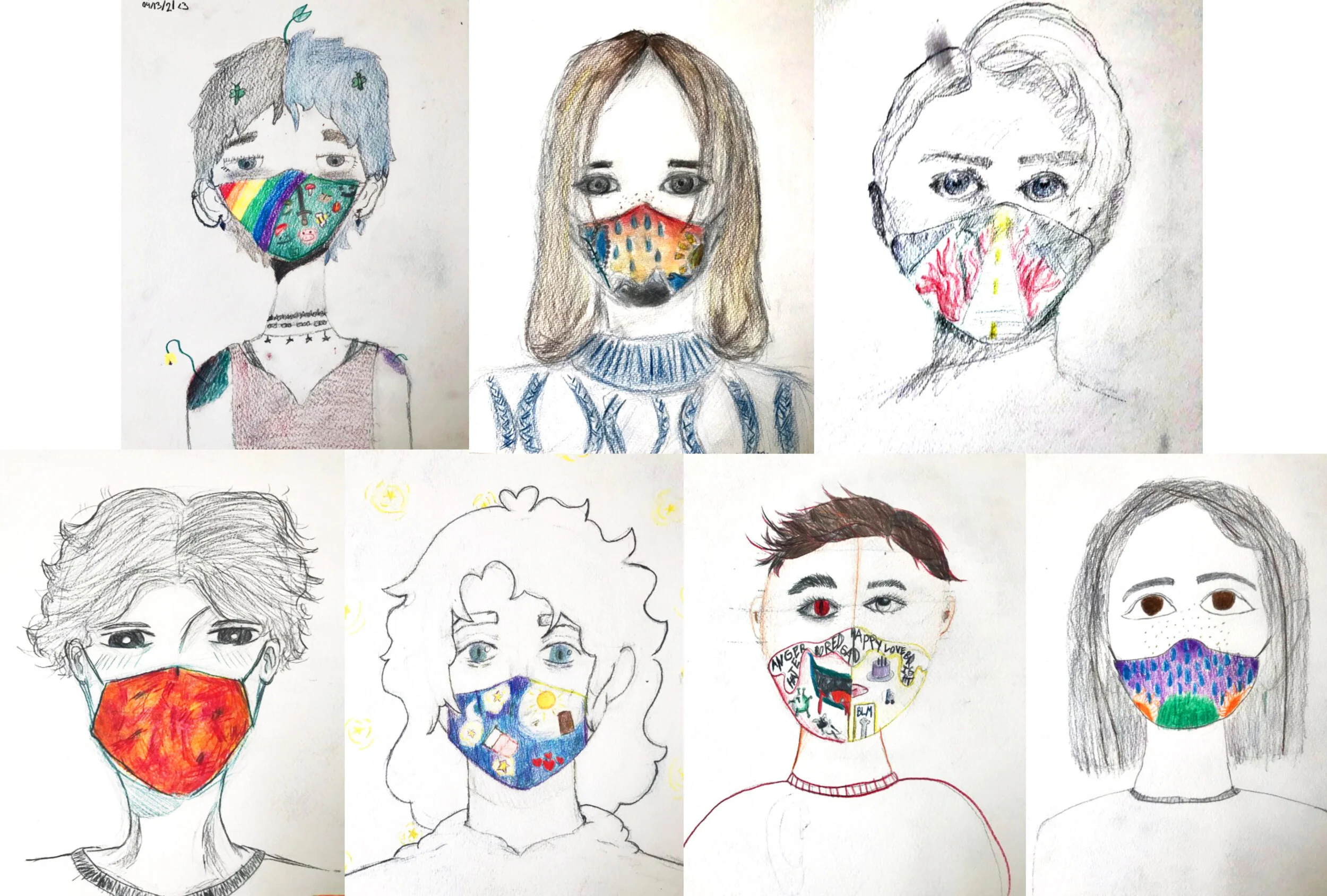 Vita Art Center’s “Through Our Eyes” community art project documents children’s pandemic experiences