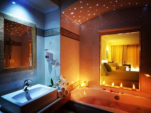 #rest_with_comfort #bathroomdesign #fiber_optics starry_ceiling #redesign #you_deserve_it #ydi