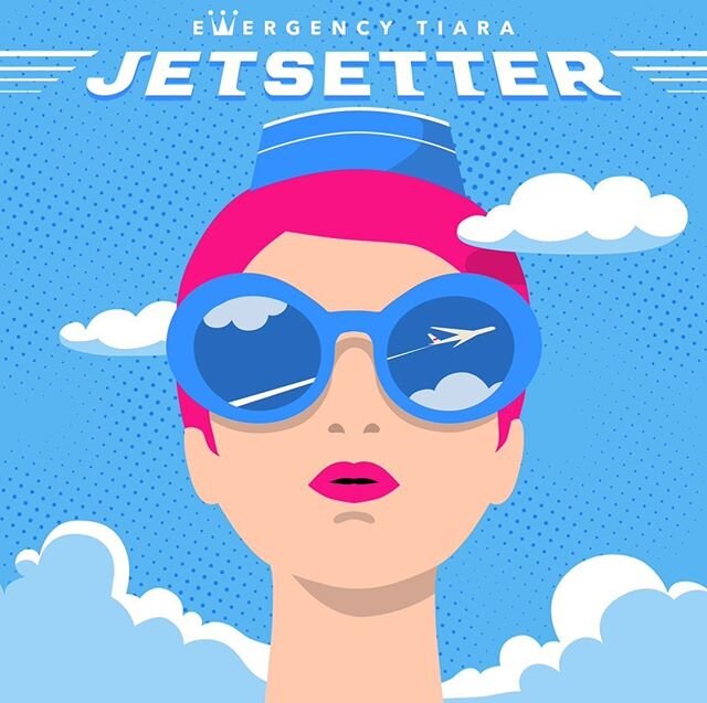 Hello beautiful tiaras❤️ Hope you are continuing to stay safe and sane☺️ I have a happy news to shareeeeee!!! Our new single &ldquo;Jetsetter&rdquo; is now available on every music platform and its live performance video from the sweetest @travels_wi