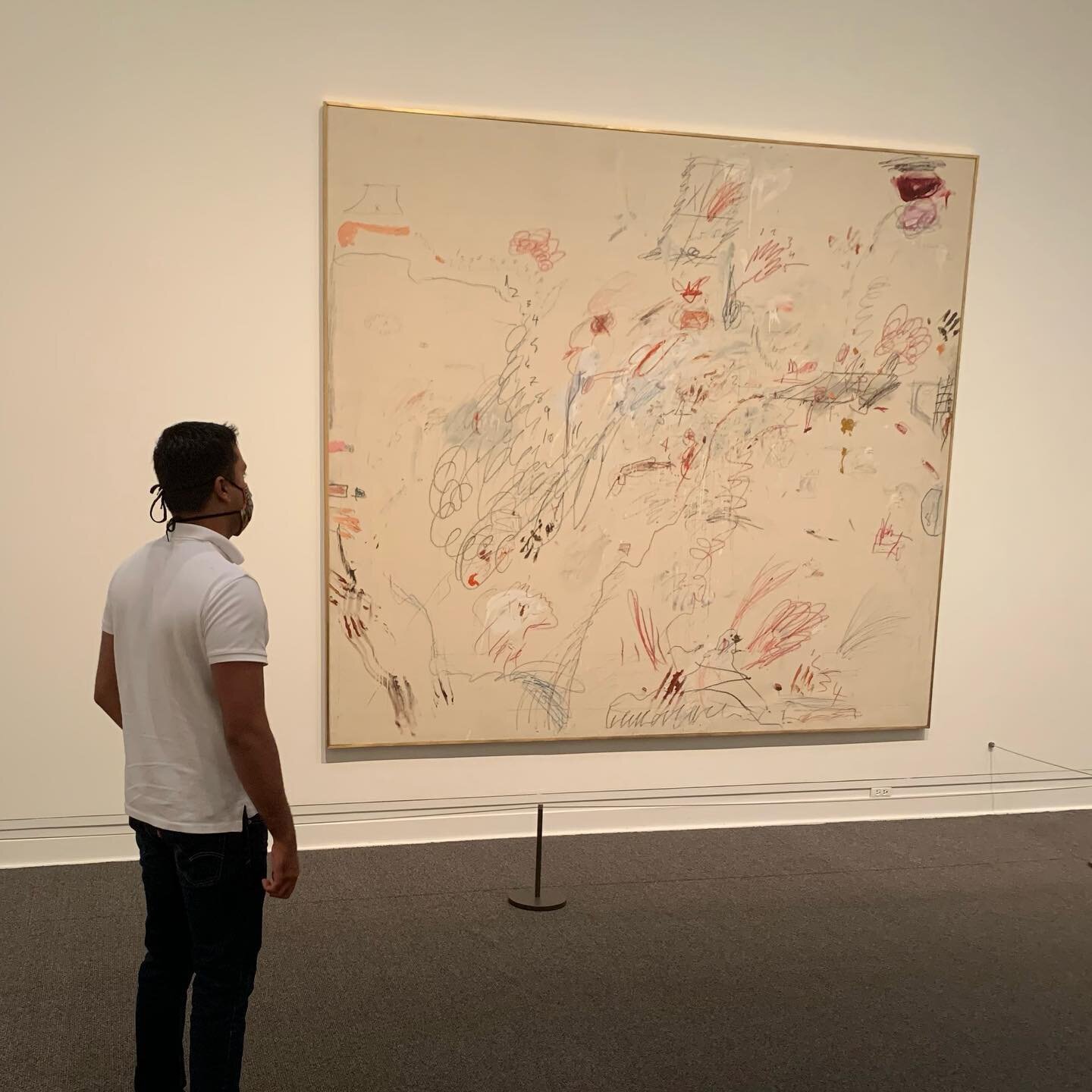 I fully understand the meaning of this work of art. I&rsquo;d explain it to you but unfortunately you just wouldn&rsquo;t get it.  @cy.twombly