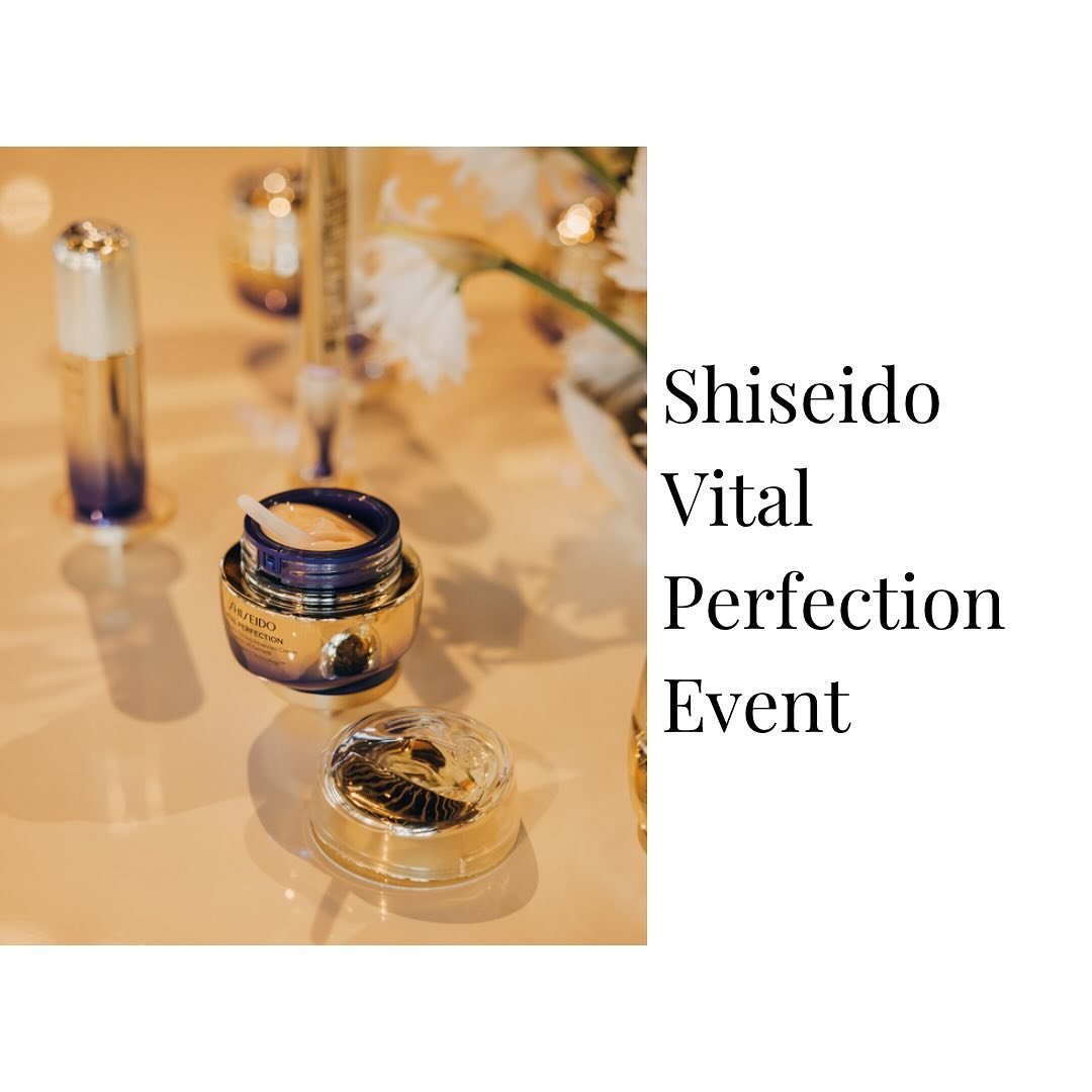 Last week we celebrated the launch of @shiseido&rsquo;s Vital Perfection Creams with a morning tea that was a treat for all the senses ✨ 

We educated guests on the impressive range and featured the key ingredient &lsquo;SafflowerRED&trade;&rsquo; th