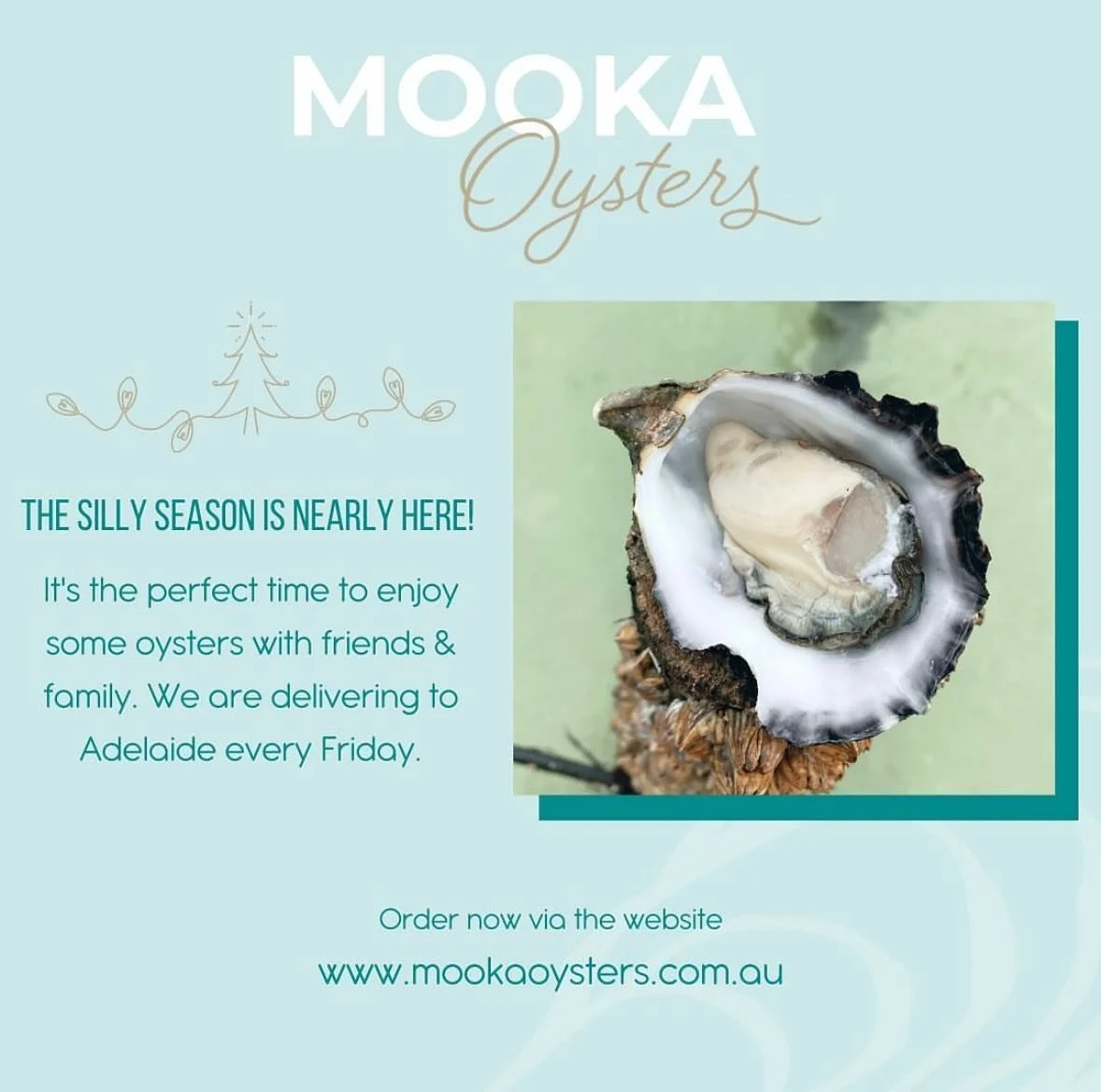 We&rsquo;re back! Oysters delivered to Adelaide in time for Christmas! 

Split the order with friends and family or keep them for yourself 😋 

Delivered to Dry Creek, Adelaide.