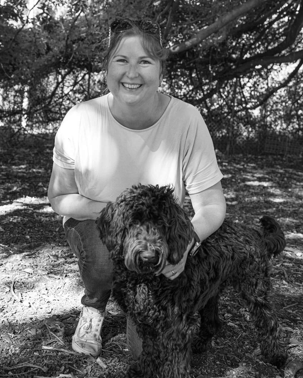 Penny &amp; Lordy (Lord Nelson) @lordnelson_labradoodle, 2021. #dogsofthegreenway #dogpeople #edgeinnerwest #labradoodle #dogsofinstagram #dogsofinnerwest #innerwestsydney