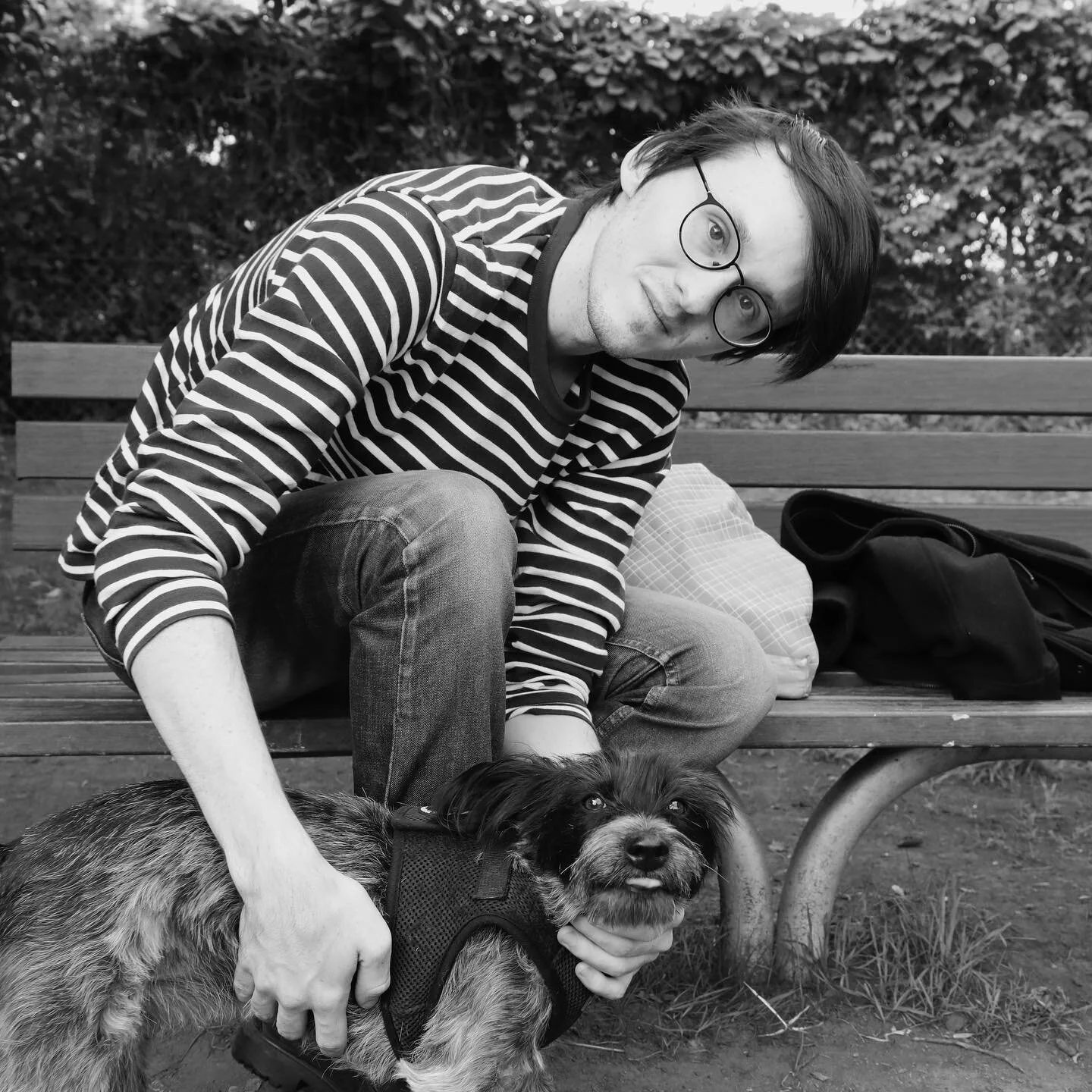 Rhys &amp; Guinness, 2021. #edgeinnerwest #dogpeople #dogsofinstagram #dogsofinnerwest #innerwestcouncil