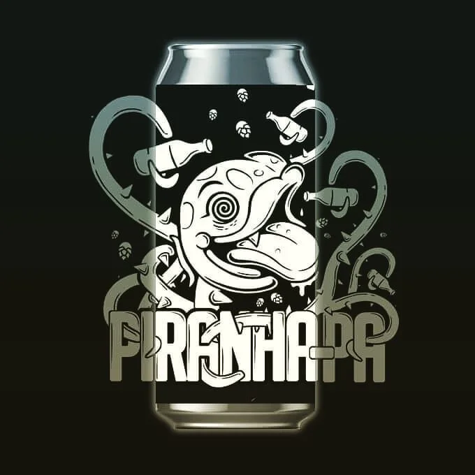 Congratulations @artyfknbeer for (basically) naming our next beer! A free case will be coming your way ASAP!

Piranha-PA is a super juicy THICC hazy DIPA (all your favourite words in one go). She'll be ready in a couple weeks time and MY GOD its wort