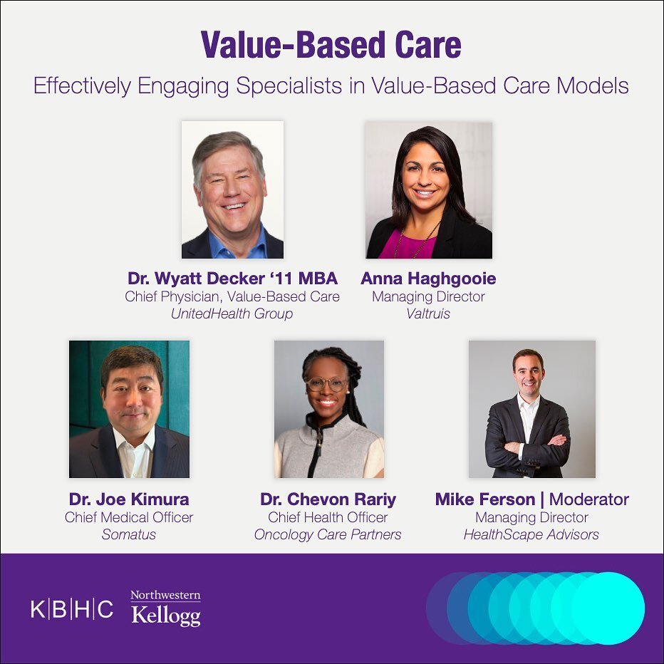 Our next panel brings together an incredible group of experts that will dive into the evolving landscape of specialist-led value-based care to evaluate the following questions: With value-based care becoming more mainstream, how should payers, primar