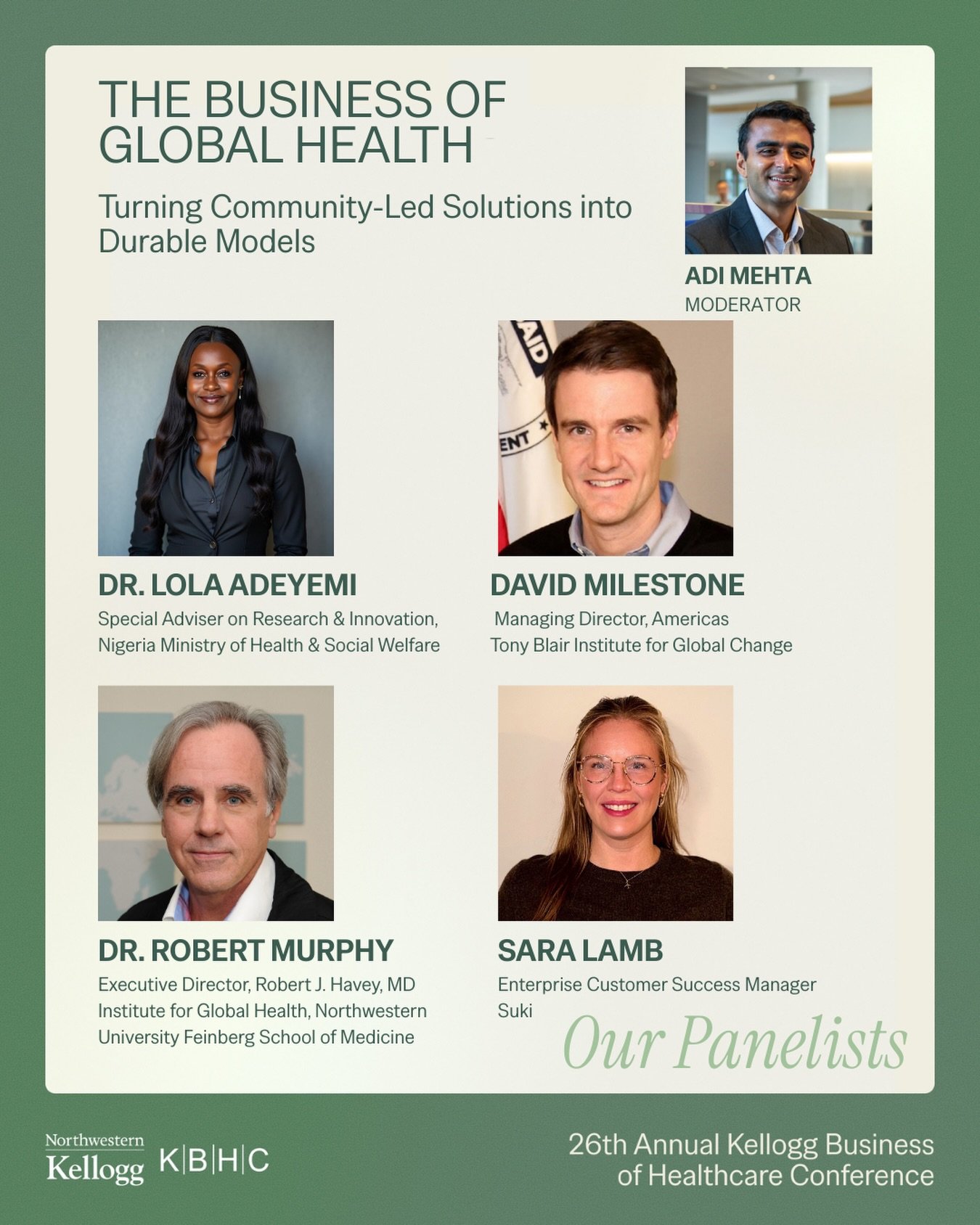 💡 Panel Spotlight: The Business of Global Health 💡

Global health innovation doesn&rsquo;t only flow from high-income countries outward&mdash;some of the most powerful public health strategies are being built in low-resource settings, by communitie