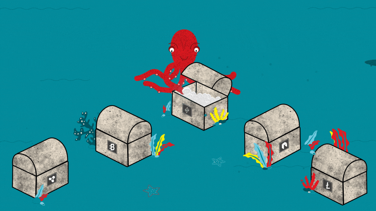 black-tiny-fishes behind animated by Saulo de Castro