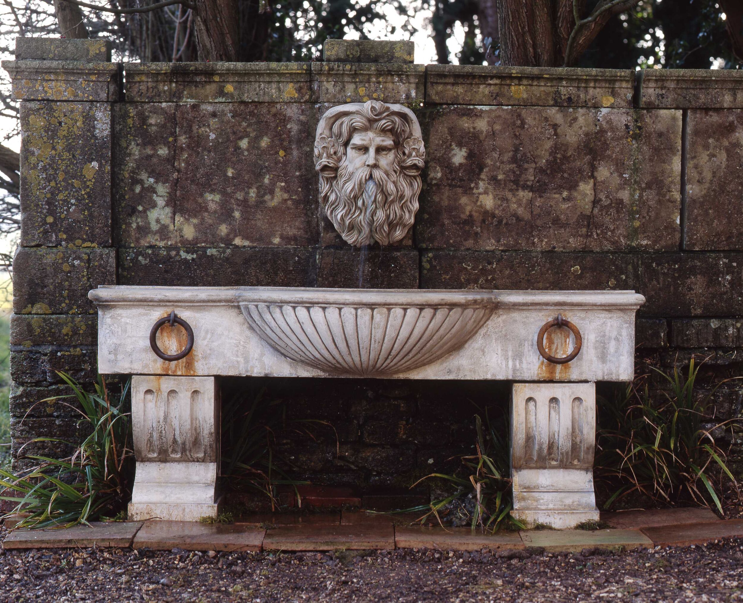  Product   Stone Horse Trough with Neptune’s Head    Contact  