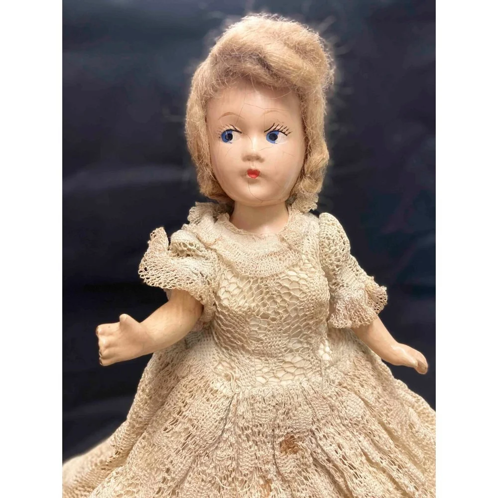 Antique Composition Doll — Morbid Anatomy, image size:1000x1000