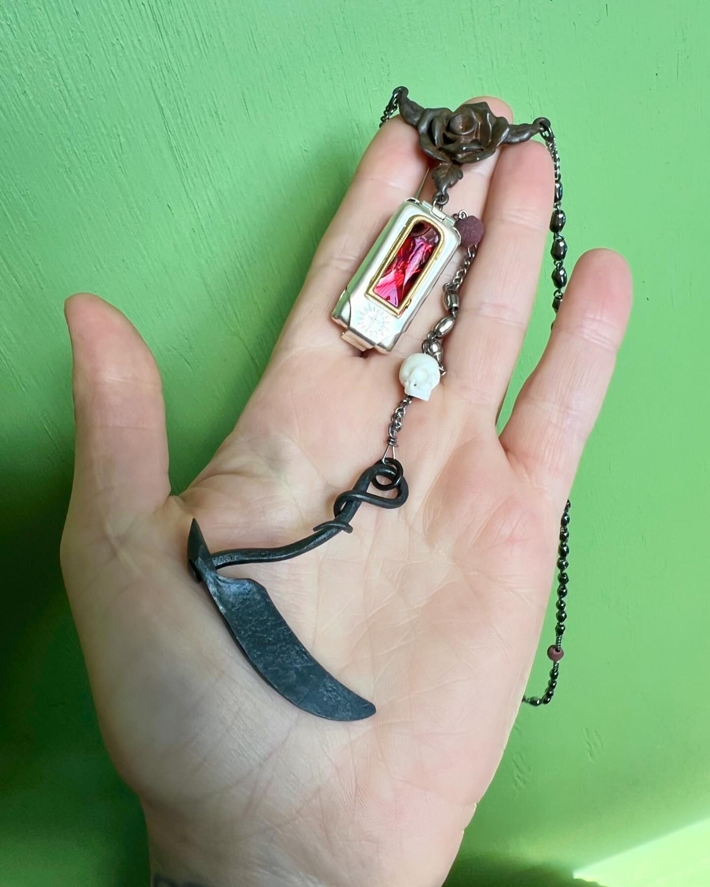 Santa Muerte Reliquary Rosary(2).jpeg