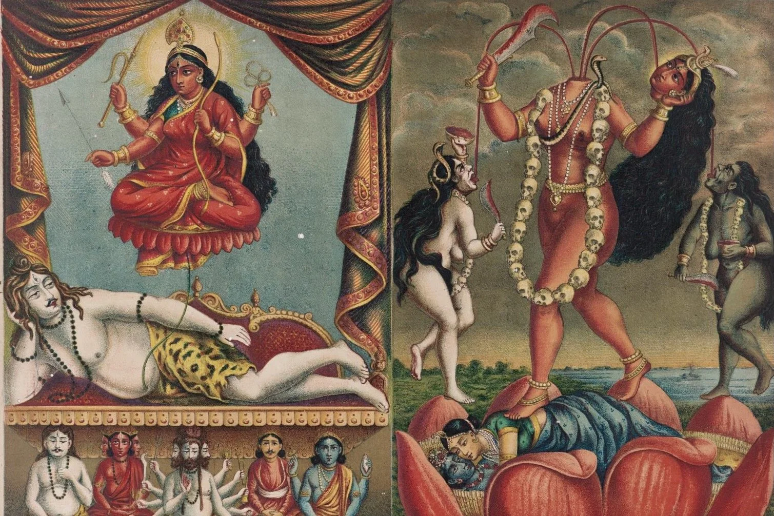 Free Online Talk · Gods in Living Color: Hindu Devotional Lithographs and the Birth of Modern Indian Visual Culture with Curator Laura Weinstein,  Museum of Fine Arts, Boston.