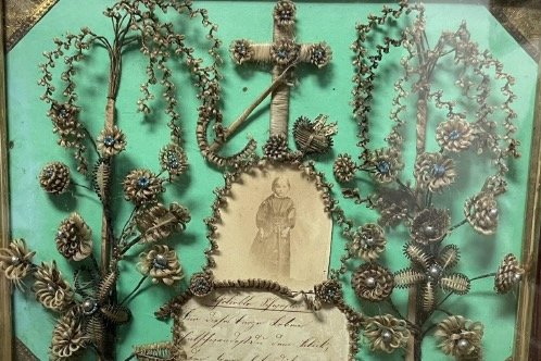 In Person Opening Party · Leila Cohoon's Hair Art Collection &amp; Morbid Anatomy's New Space