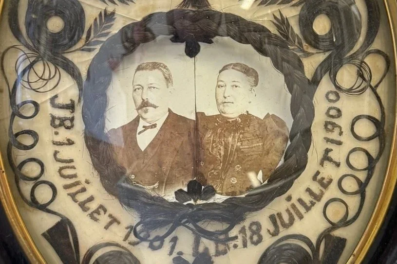 In Person Event  ·  Morbid Anatomy Library Open House Featuring Victorian Hair Work from Leila’s Hair Museum