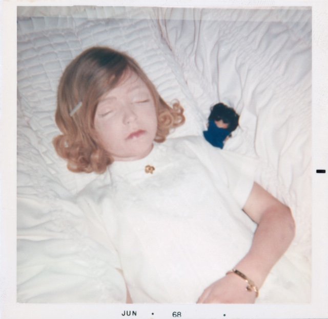 Susan with Troll in Coffin 1968 Amy Putney Koenig .jpeg