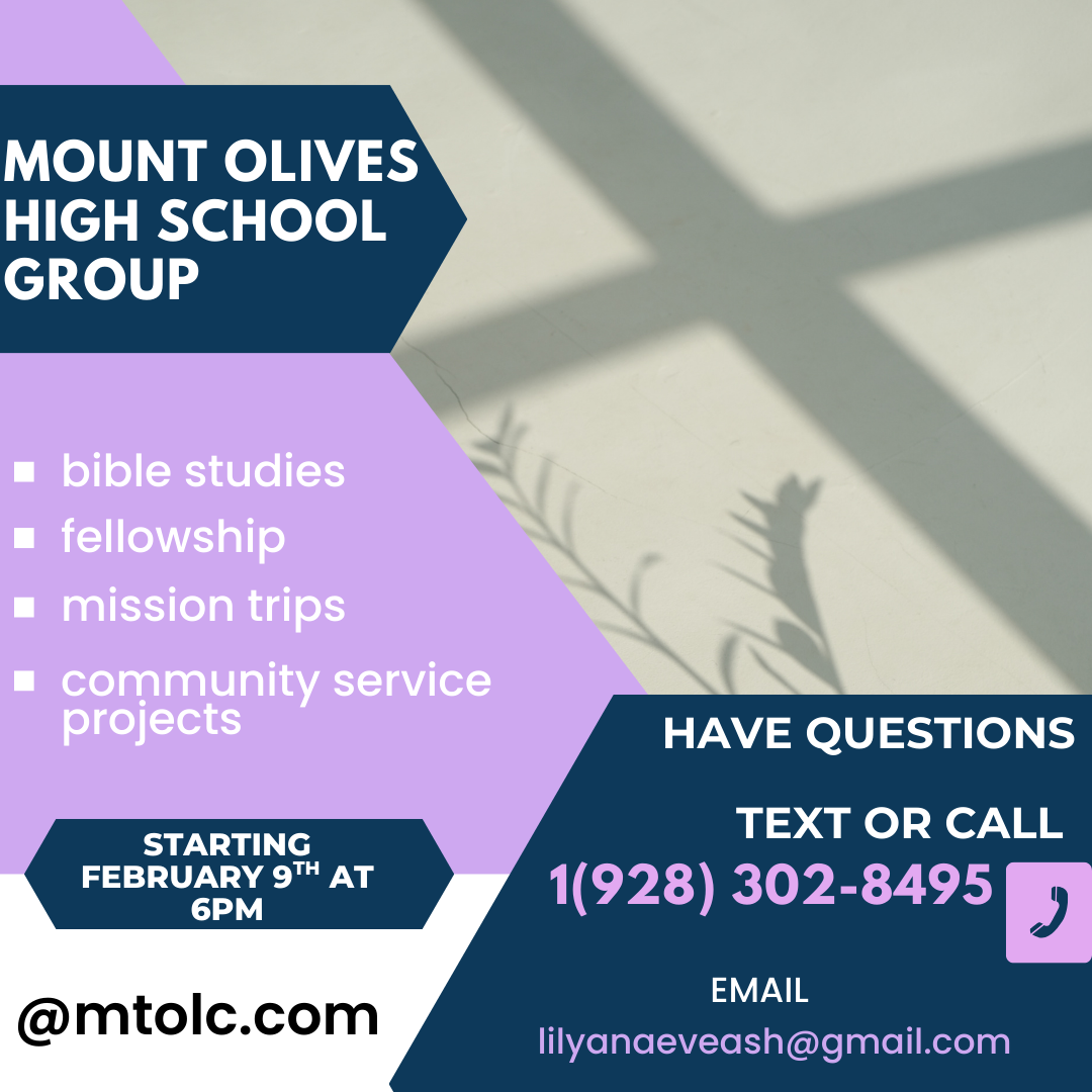 Mount Olive High School Group