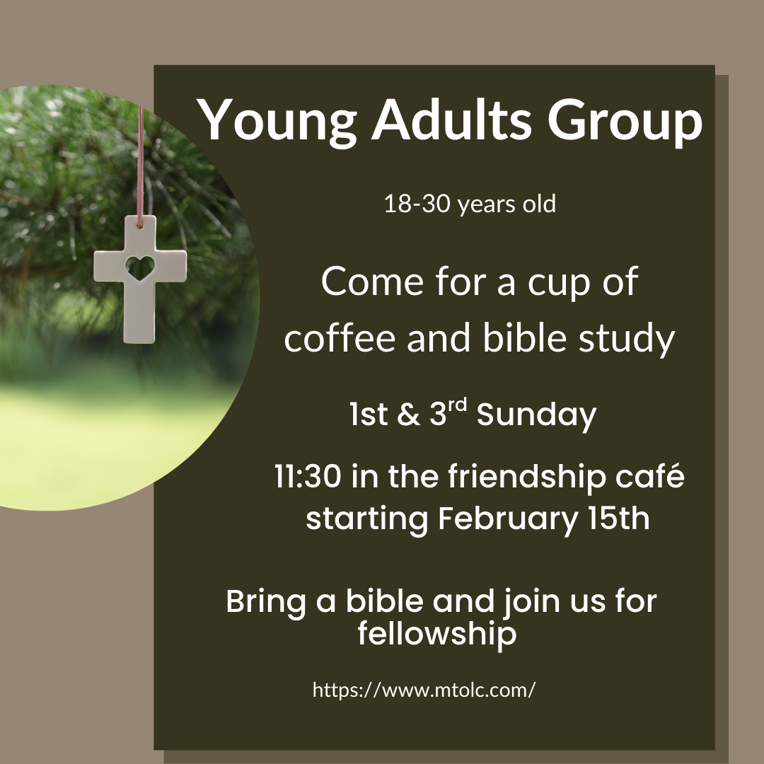 Young Adults Group (Ages 18–30)
