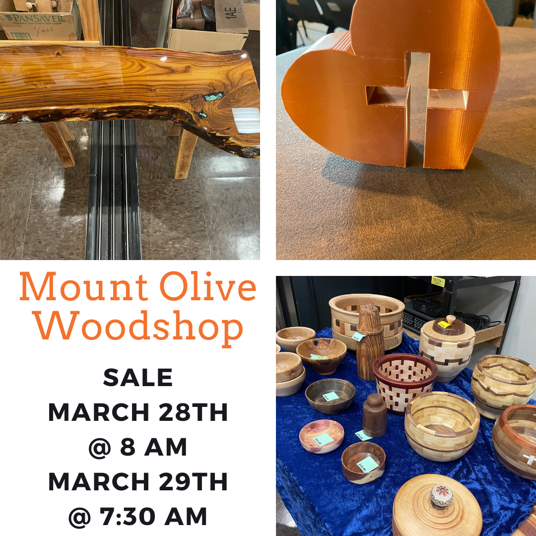 Woodshop Spring Sale