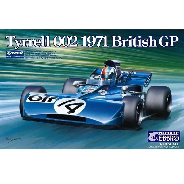 Miniature Tyrell 002 N°12 – GP Monaco 1971 – Cevert – Quartzo 1/43 – Collection Formule 1