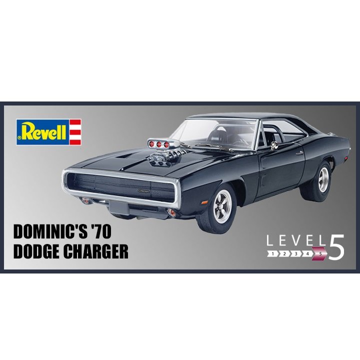 85-4319 Revell 1:25 1970 Dodge Charger — Catalyst Hobbies and Gifts