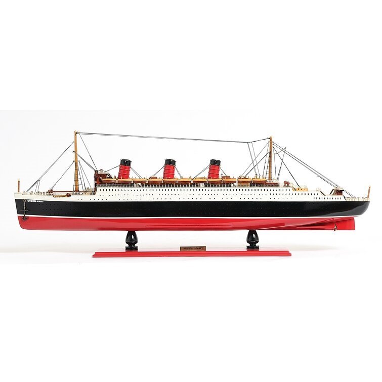 Wood Ship Model Queen Mary, Model Wooden Ships Canada