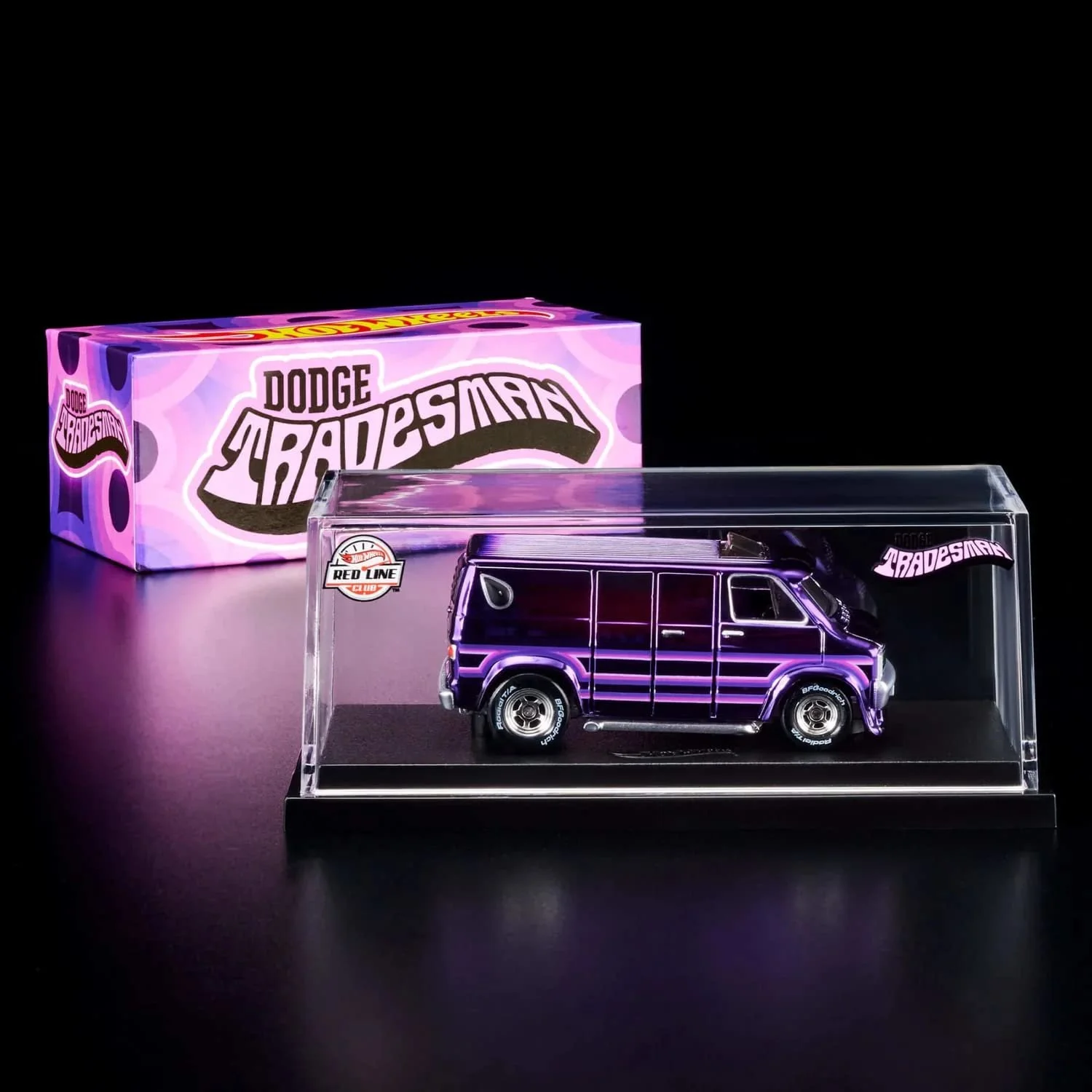 Hot Wheels RLC Red Line Club '70s Dodge Tradesman Van HGK78
