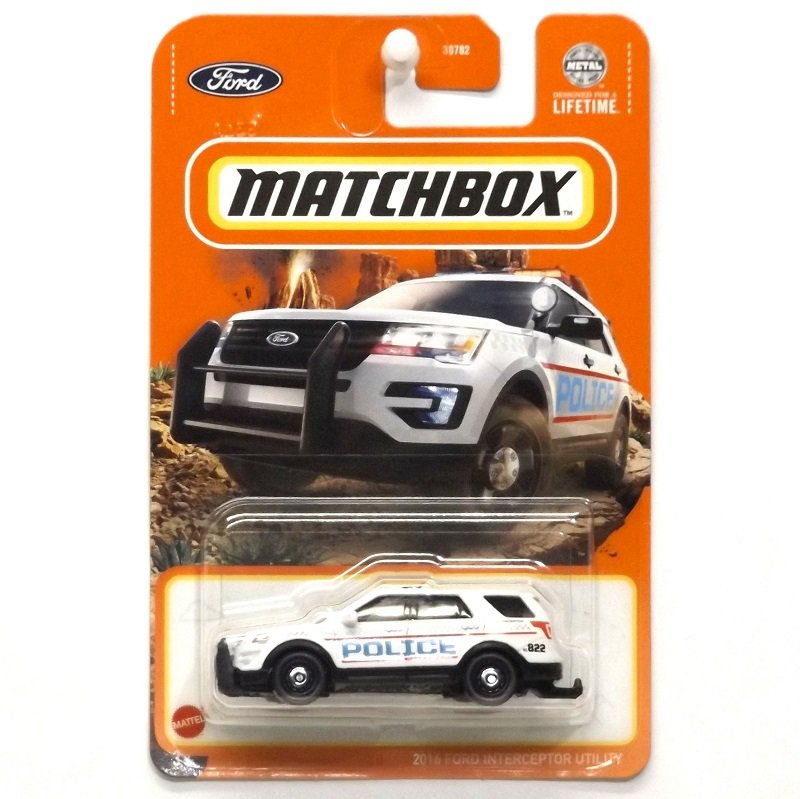 Matchbox 1/64 Diecast Collector Car Ford Explorer Police
