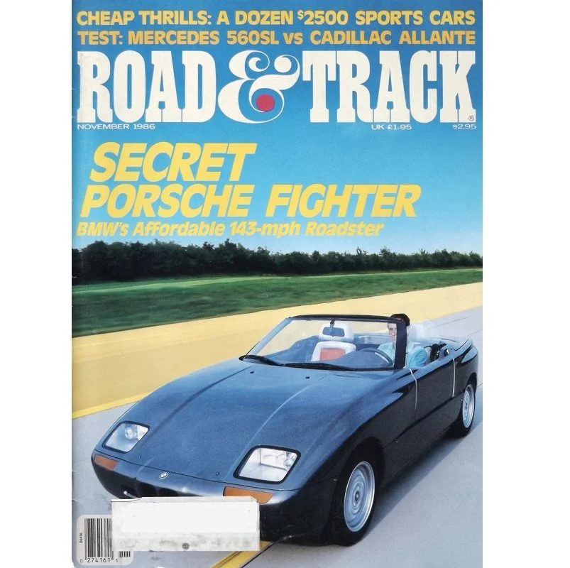 Road & Track November 1986 — Catalyst Hobbies and Gifts