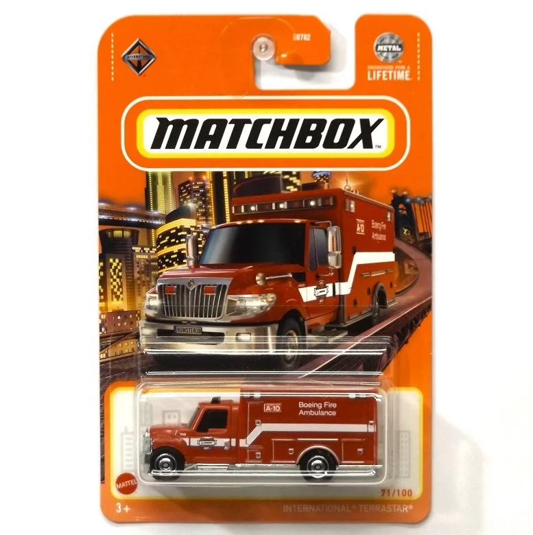 Matchbox - International Terrastar Ambulance / Fire Truck