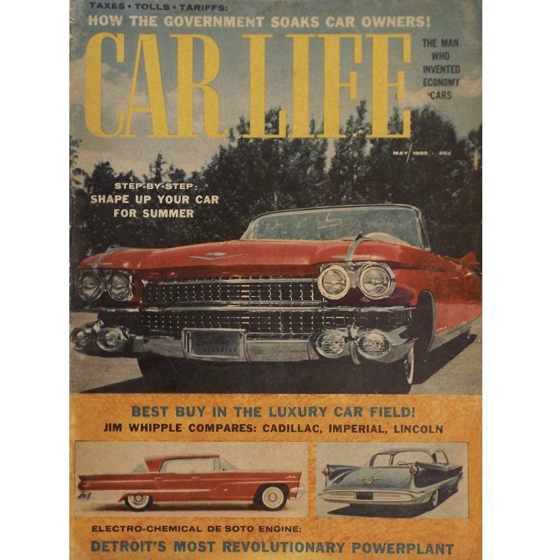Car Life 1959 May — Catalyst Hobbies and Gifts