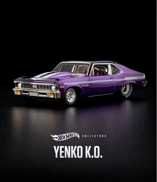 ホットウィール RLC 限定 ノバ 1972 Chevy Nova SS Hot Wheels Collectors RLC Exclusive - 1972 Chevy Nova SS