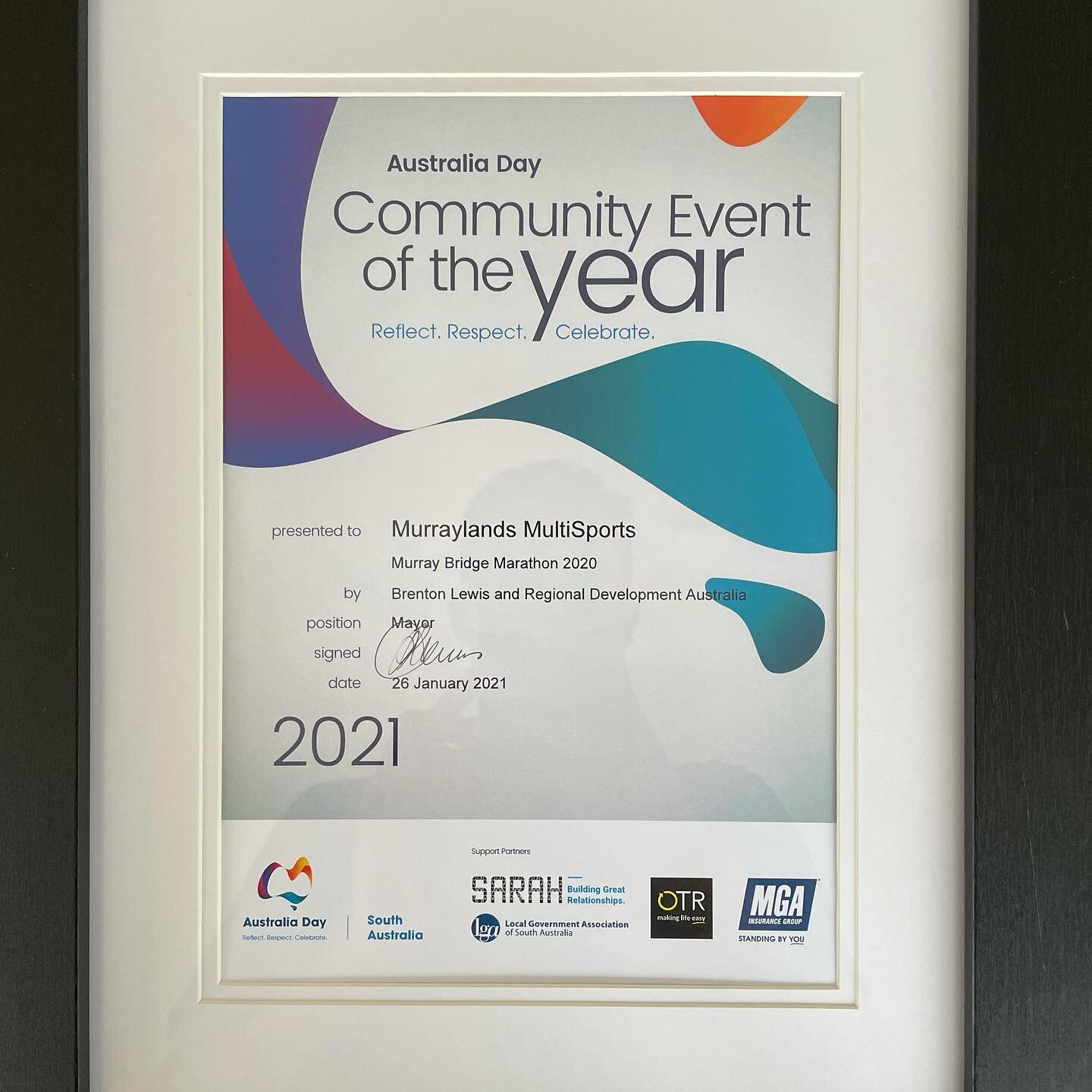 Congratulations to the MMI events team who took out the &ldquo;Community Event of the Year&rdquo; award for the Murray Bridge Marathon Festival 2020.
This was a fantastic achievement for our volunteer organisation that was able to activate, engage wi