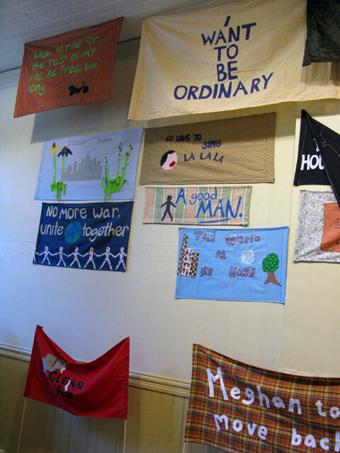 Ordinary Banner Cultural Center Installation