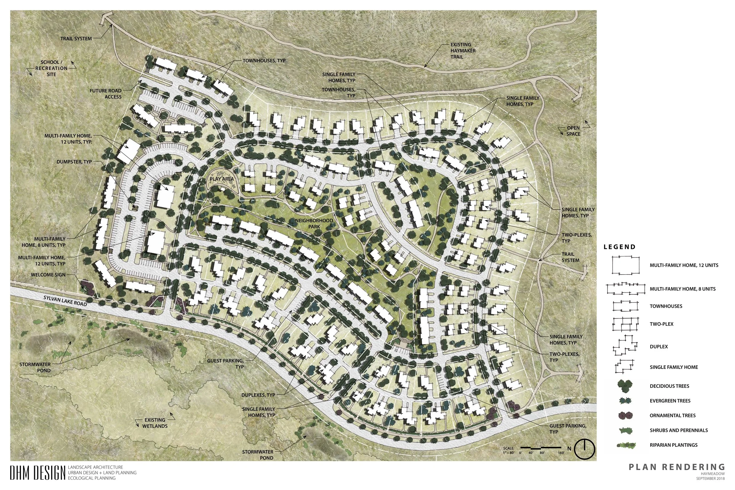 Site Plan Neighborhood A1