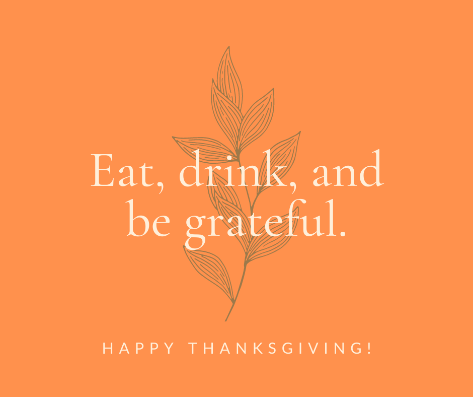 Happy Thanksgiving!