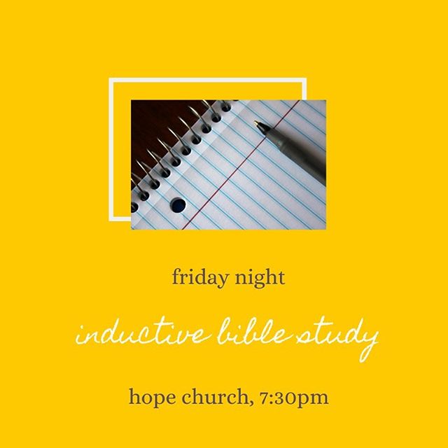 FRIDAY NIGHT! We resume our inductive bible study! Bring your topic ideas and verses as we put into practice what we&rsquo;ve learned!
.
.
.
.
.
#LettuceLove #LettuceFellowship #CPCWilmington