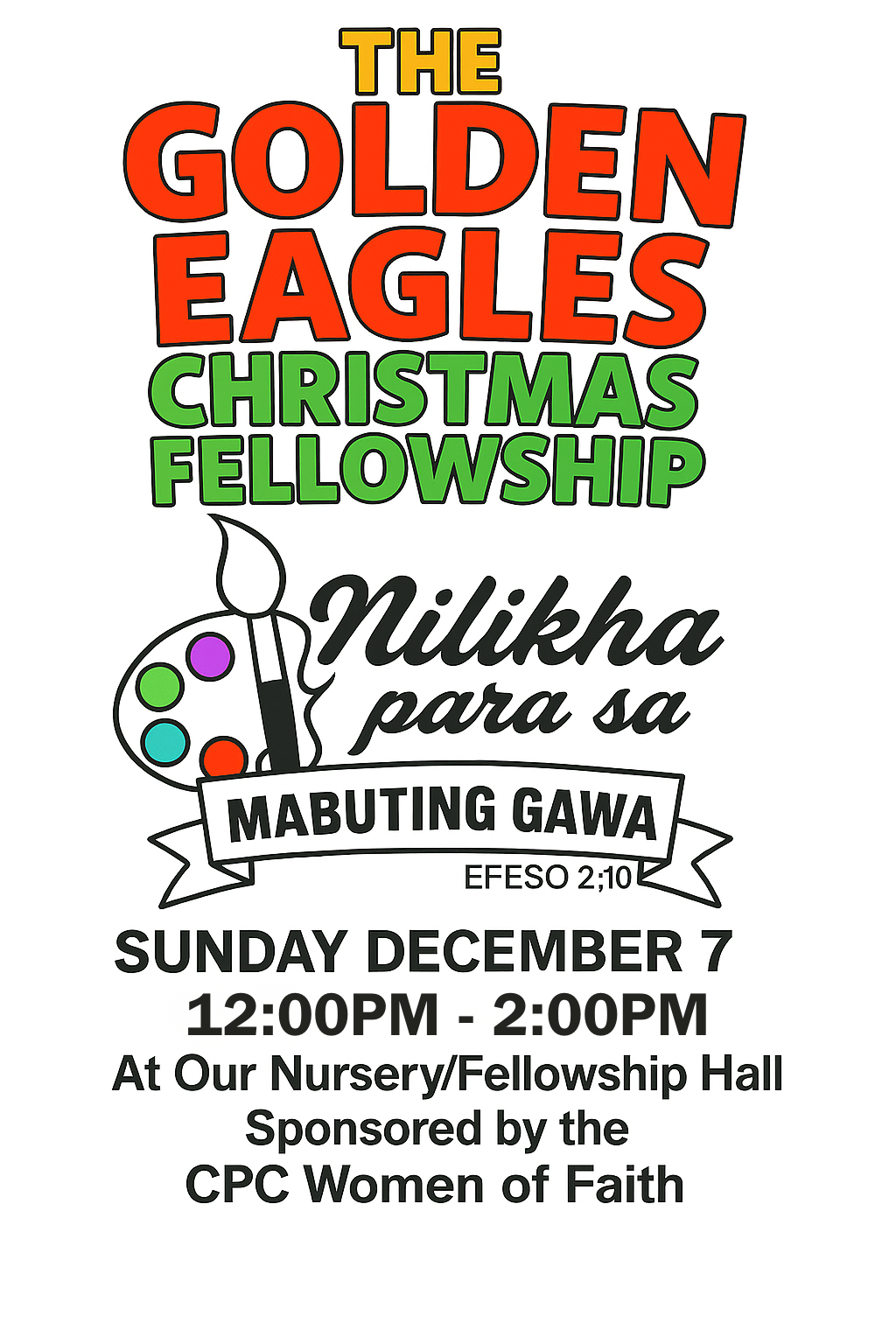 Golden Eagles Christmas Fellowship