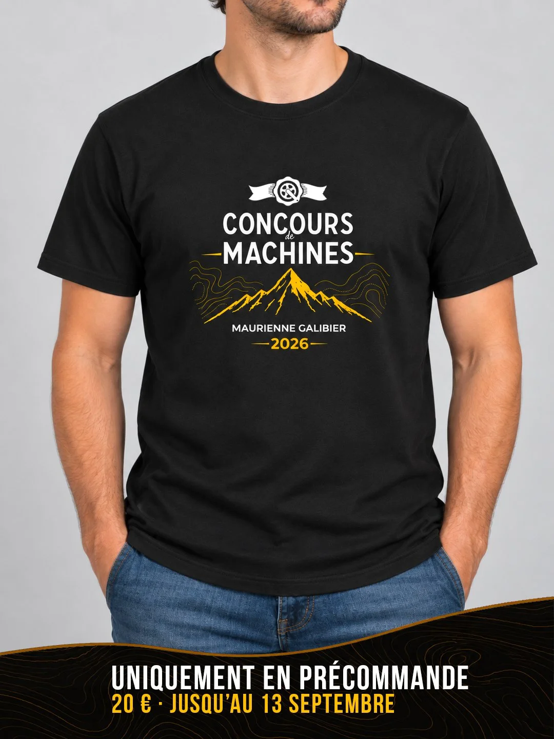 Tee-shirt Concours de Machines 2026 — PRÉCOMMANDE