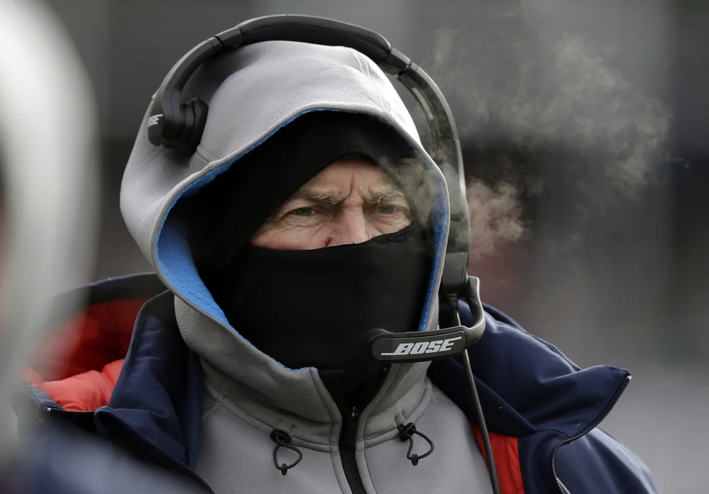 The Patriots are 26-7 on the road in December with Belichick and Brady Photo Credit: Portland Press Herald
