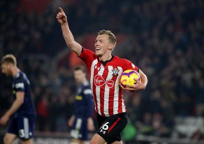 James Ward-Prowse Credit: Southern Daily Echo