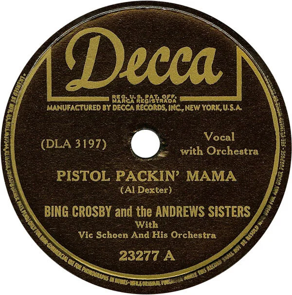 Song of the Day: Pistol Packin' Mama