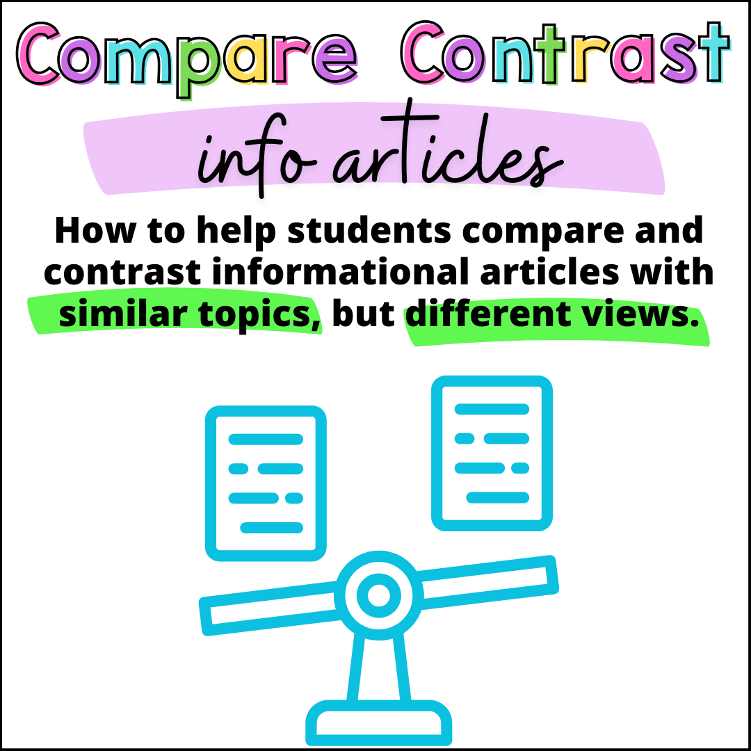 How to Compare and Contrast Multiple Articles 